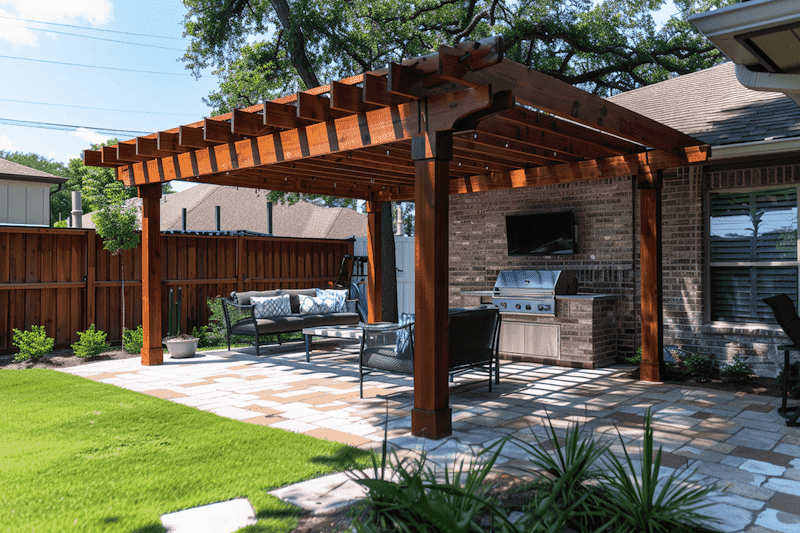 Pergola construction
