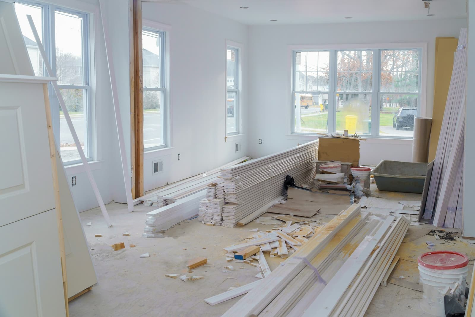 Interior construction plans